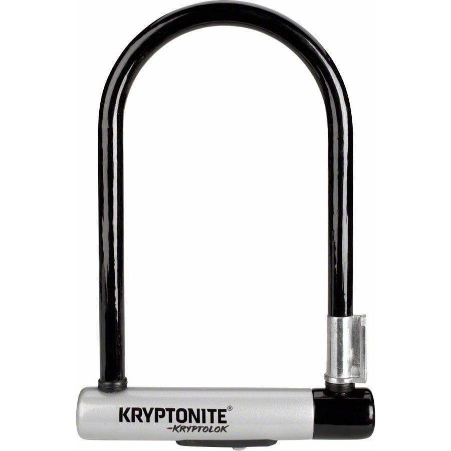 Kryptonite KryptoLok U-Lock - 5 x 9", Keyed, Black, Includes bracket