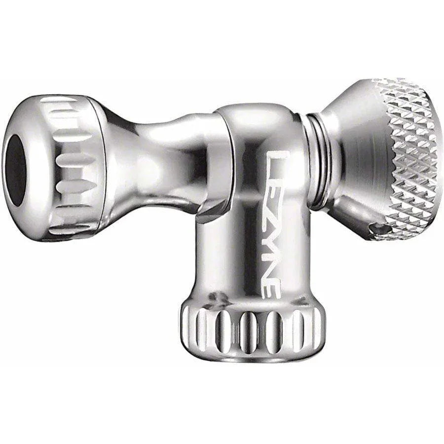 Lezyne Bike Control Drive Co2 Slip fit head only Silver
