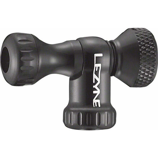 Lezyne Control Drive Co2 Slip fit head only Black