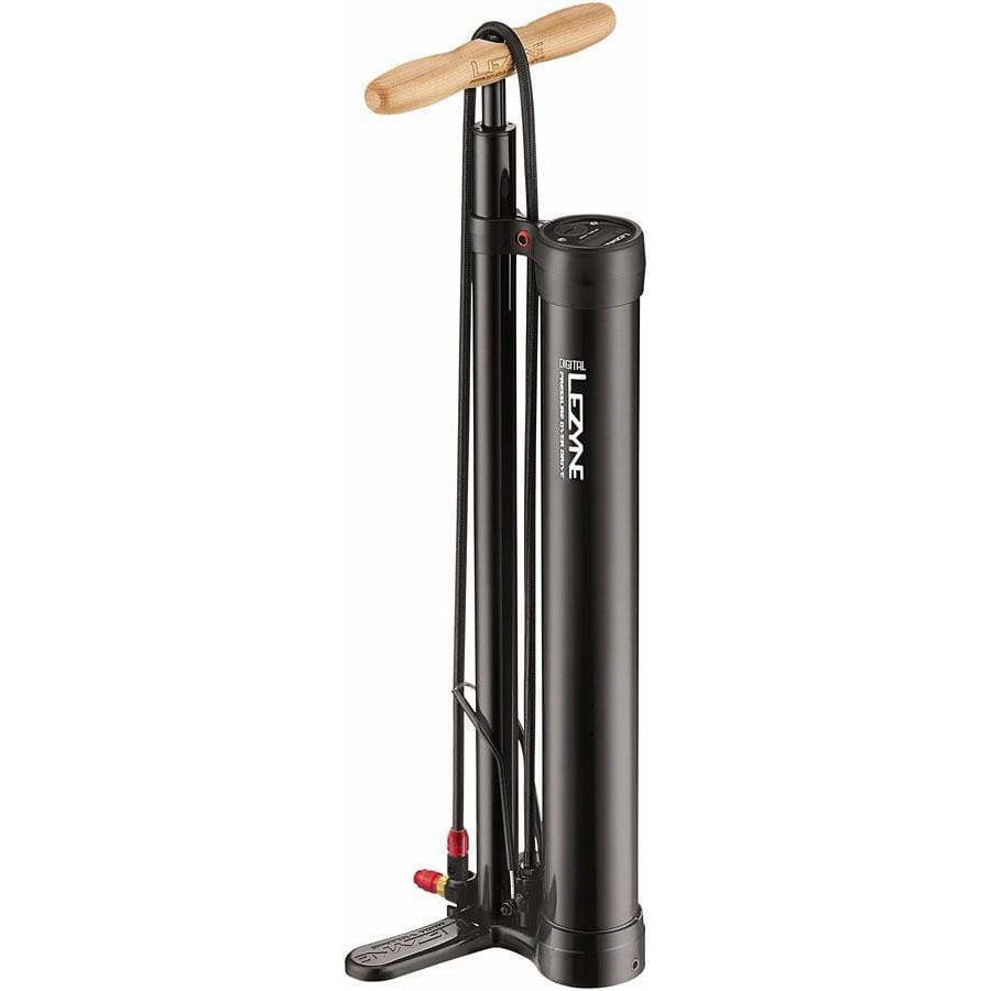 Lezyne Digital Pressure Over Drive: ABS-1 Chuck Bike Floor Pump