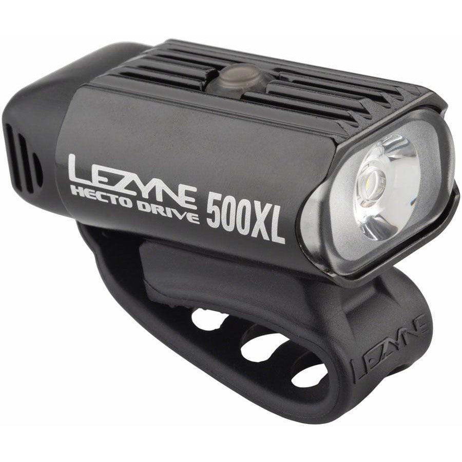 Lezyne Hecto Drive 500XL Bike Headlight: Gloss Black