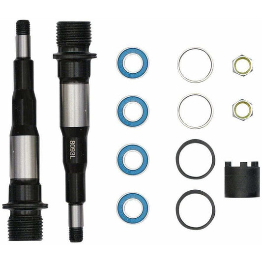 LOOK Bike Pedal Spindle and Bearing Assembly