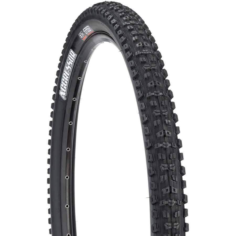 Maxxis Aggressor Bike Tire: 29 x 2.30", Folding, 60tpi, Dual Compound, EXO, Tubeless Ready