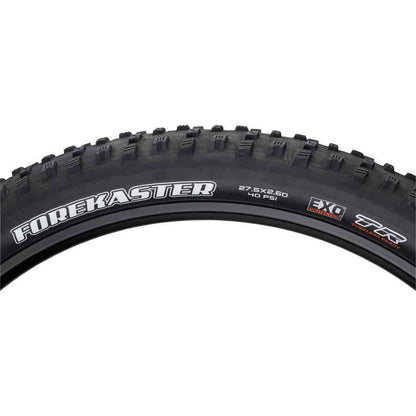 Maxxis Forekaster Bike Tire: 27.5 x 2.60", Folding, 60tpi, Dual Compound, EXO, Tubeless Ready