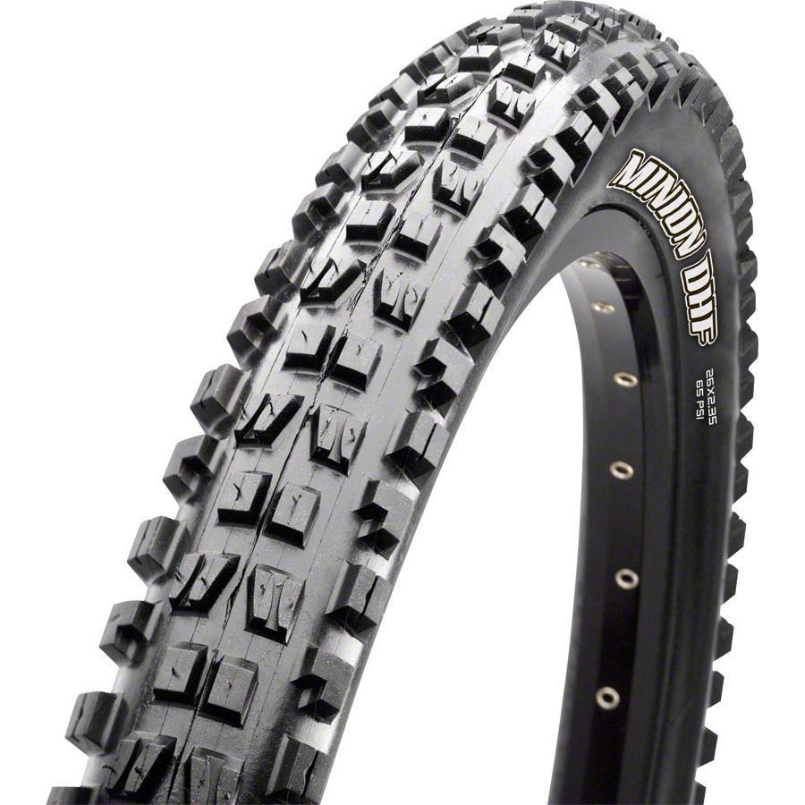 Maxxis Minion DHF Bike Tire: 27.5 x 2.50", Folding, 120tpi, 3C, Double Down, Tubeless Ready, Wide Trail