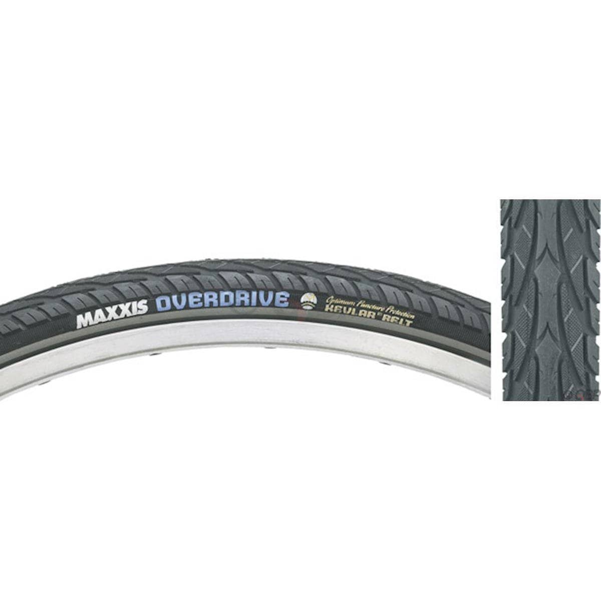 Maxxis Overdrive Bike Tire: 27.5 x 1.65", Wire, 60tpi, Single Compound, Silk Worm