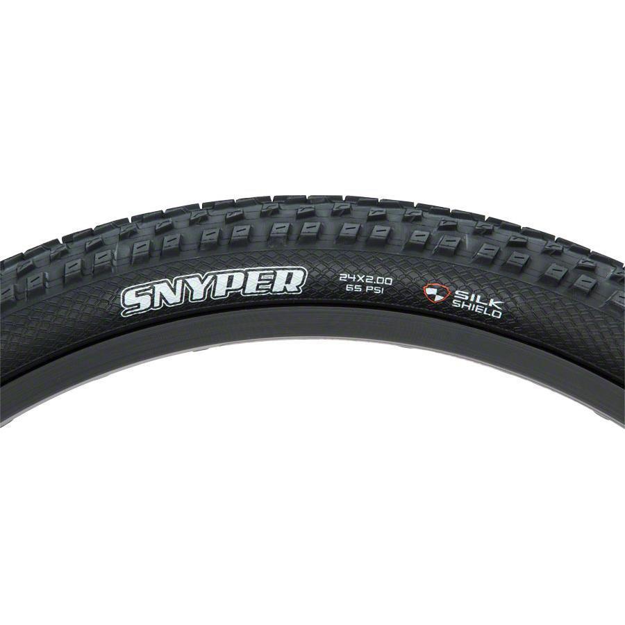 Maxxis Snyper Bike Tire: 24 x 2.00", Folding, 60tpi, Dual Compound, SilkShield