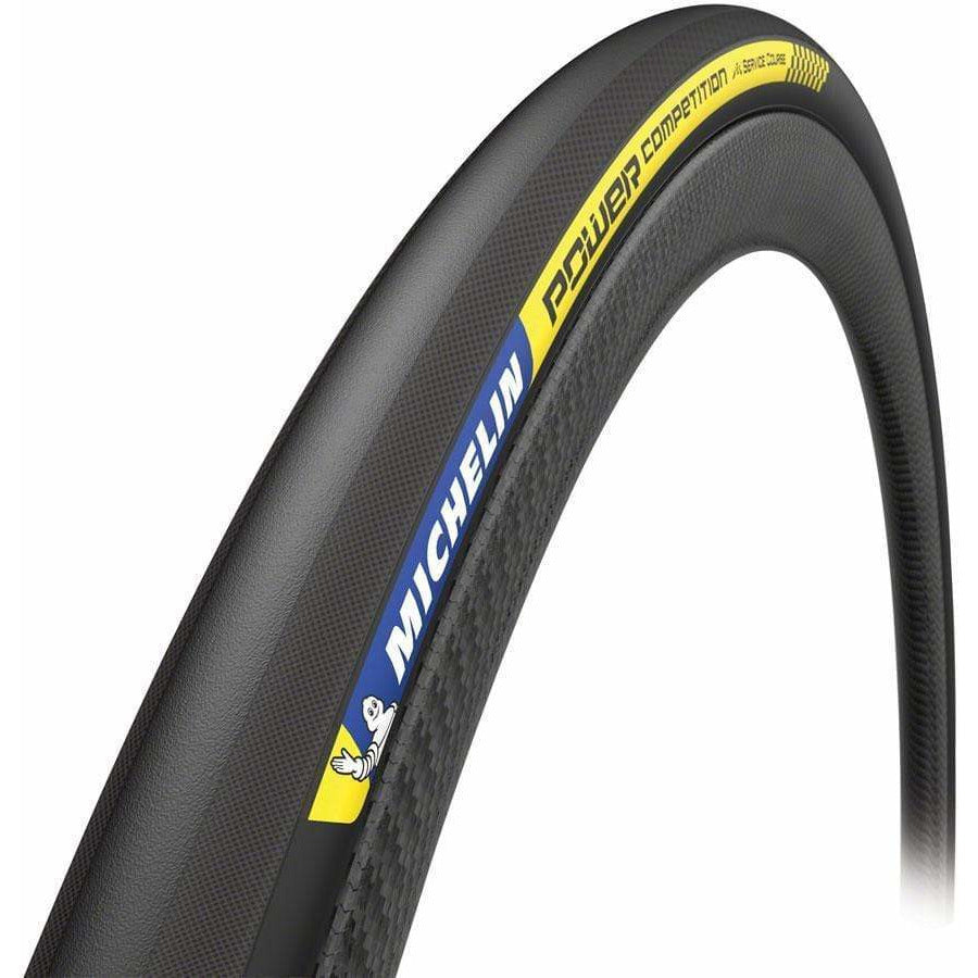 Michelin Power Competition Tire - 700c x 25, Tubular, Folding, Black - Tires - Bicycle Warehouse