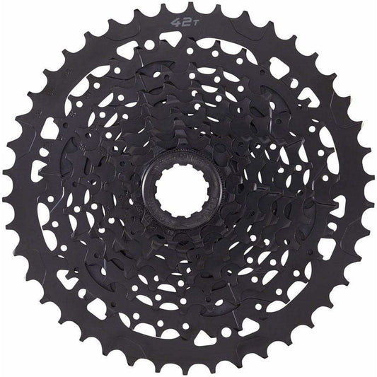microSHIFT ADVENT Cassette - 9 Speed, 11-42t, Alloy Large Cog - Cassettes - Bicycle Warehouse