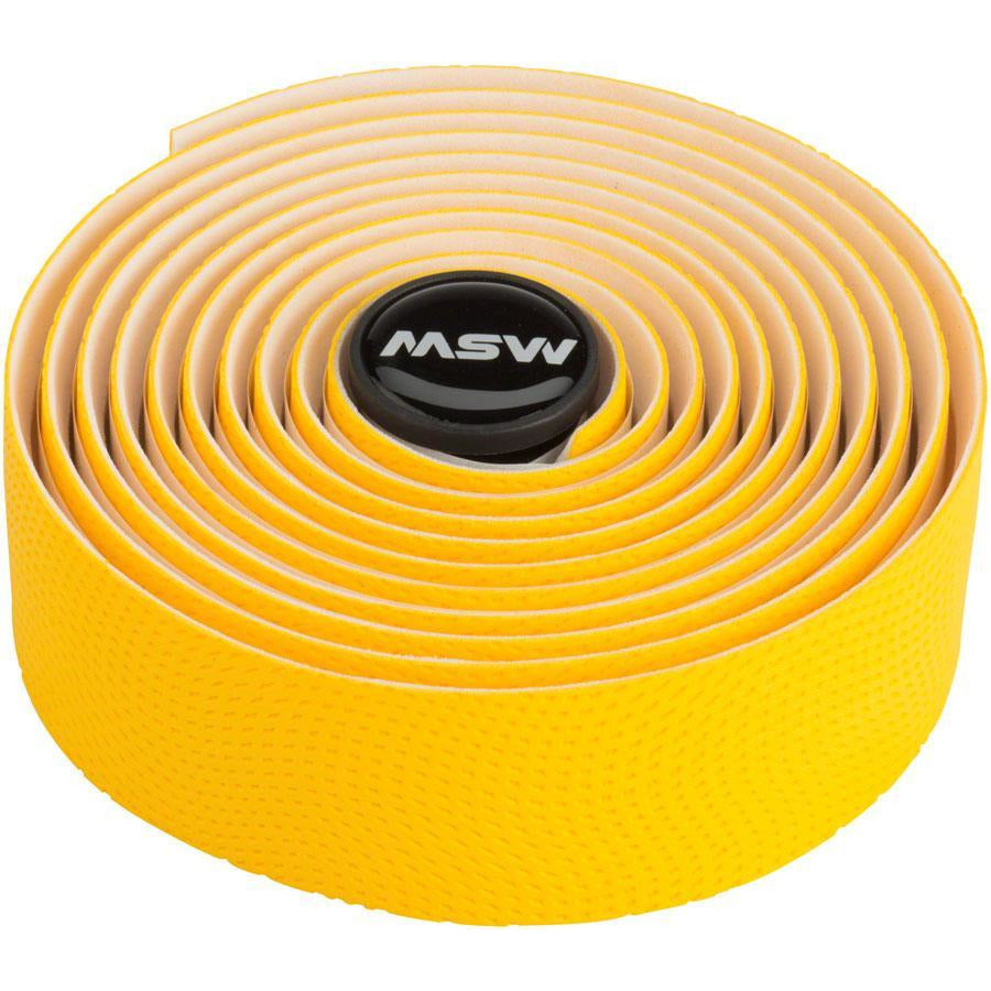 MSW Anti-Slip Gel Bike Handlebar Tape - HBT-210, Yellow