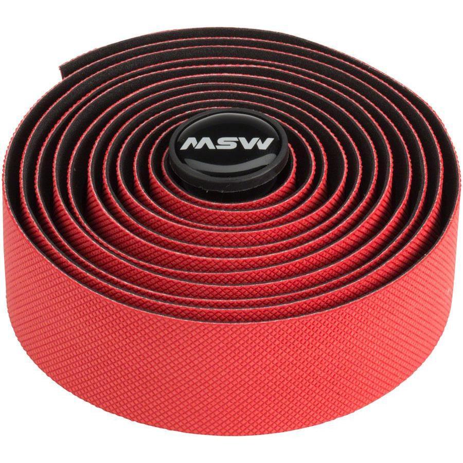 MSW Anti-Slip Gel Durable Bar Tape - HBT-300, Red