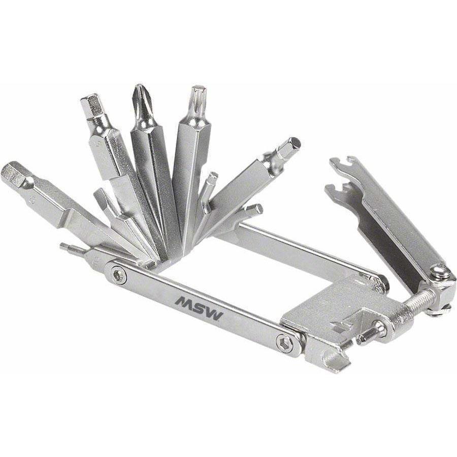 MSW MT-210 Flat-Pack Bike Multi-Tool, 10 Bit