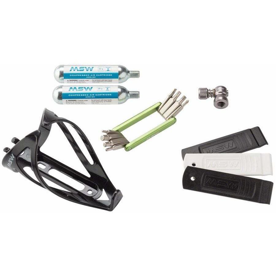 MSW Ride and Repair Kit with Water Bottle Cage