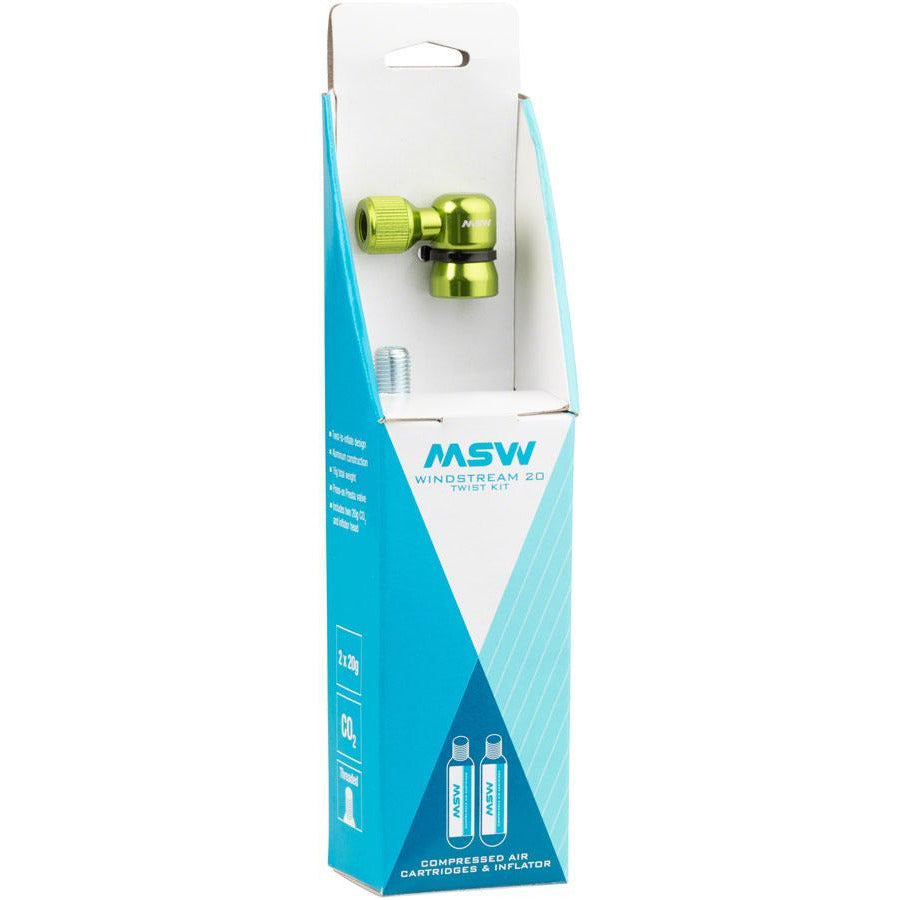 MSW Windstream Twist 20 Kit with two 20g CO2 Cartridges
