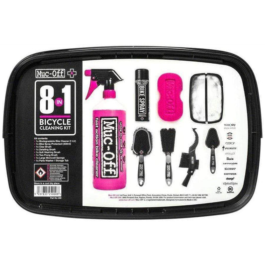 Muc-Off 8-in-1 Bike Cleaning Kit: Tub with 8 Pieces