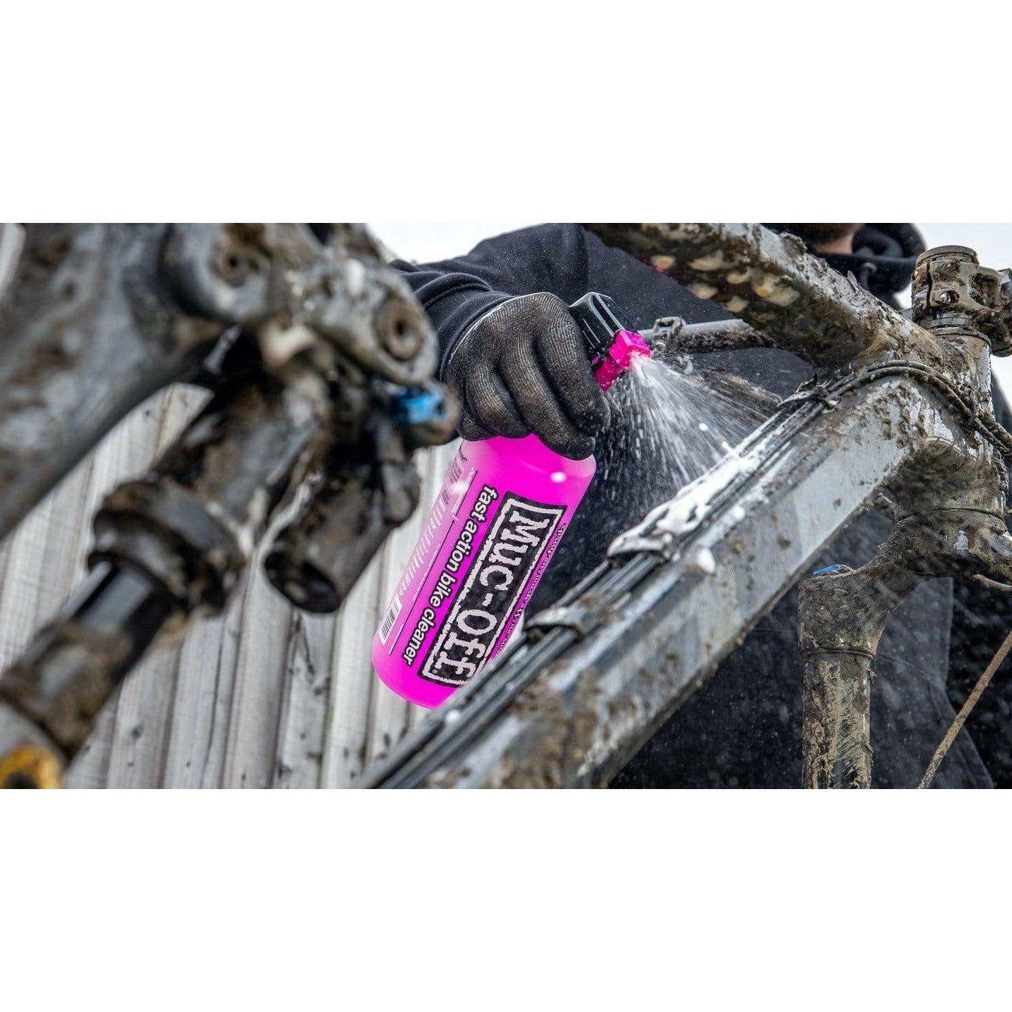 Muc-Off 8-in-1 Bike Cleaning Kit: Tub with 8 Pieces – Bicycle Warehouse