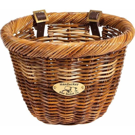 Nantucket Bike Basket Nantucket Cisco Front Basket, Oval Shape Honey