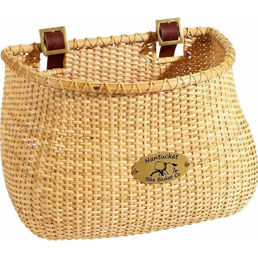 Nantucket Nantucket Lightship Front Basket, Classic Shape Natural - Bags - Bicycle Warehouse