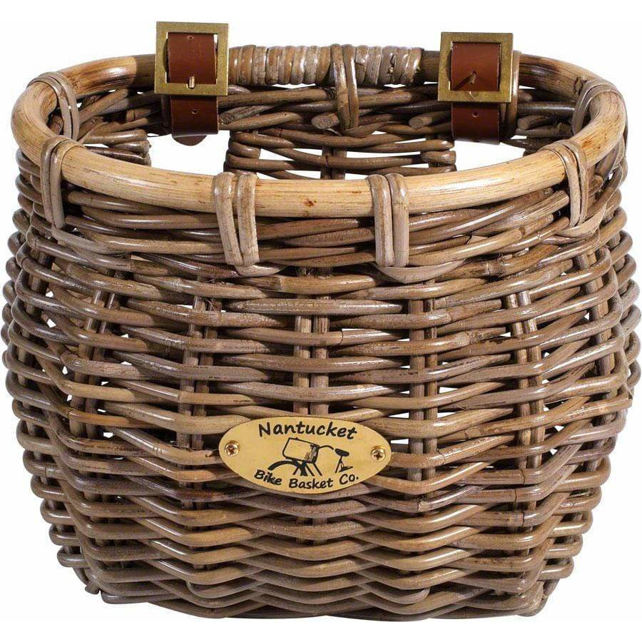 Nantucket Nantucket Tuckernuck Front Basket, Classic Shape: Natural - Bags - Bicycle Warehouse