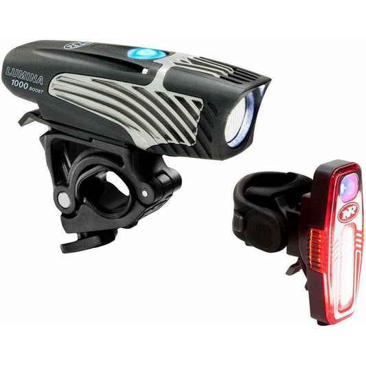 NiteRider Lumina 1000 Boost and Sabre 110 Bike Headlight and Taillight Set