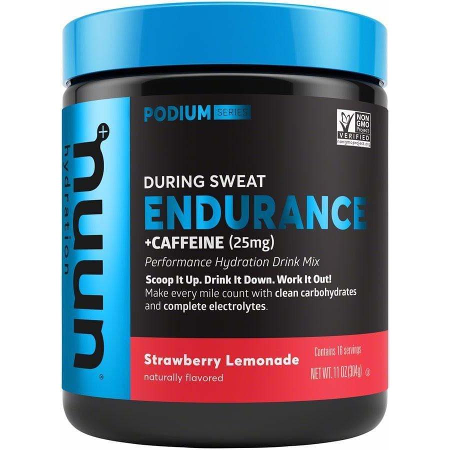 nuun Nuun Endurance Hydration Drink Mix: Strawberry Lemonade + Caffeine, 16 Serving Canister