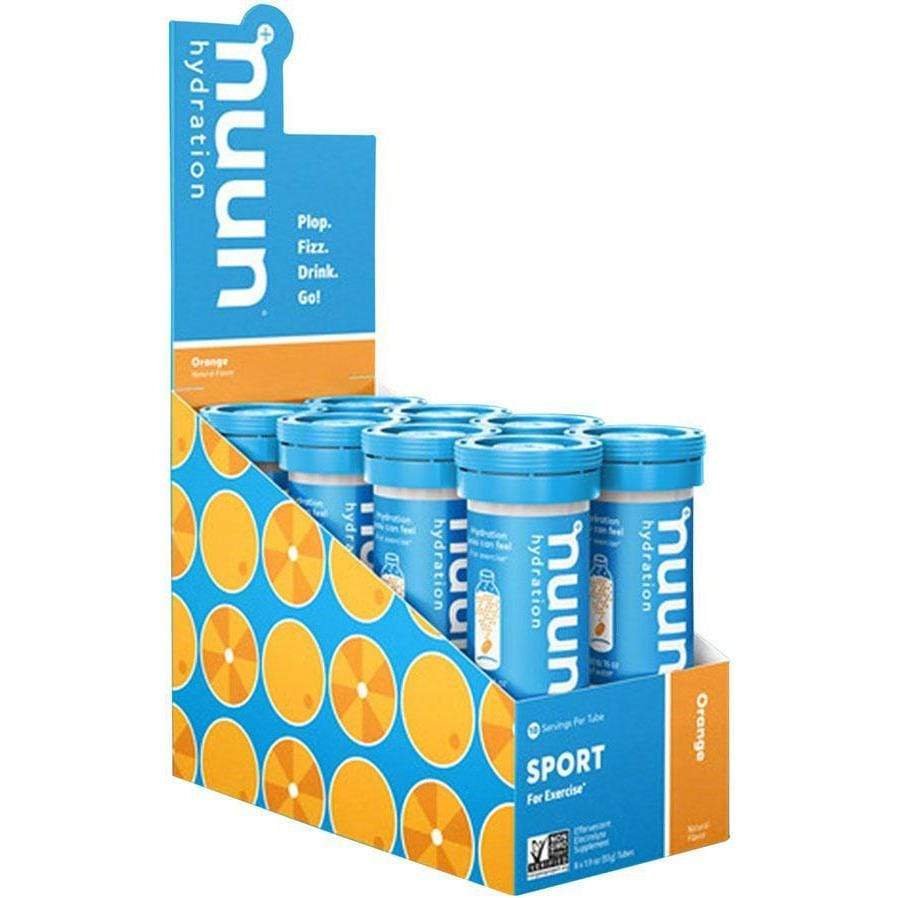nuun Nuun Sport Hydration Tablets: Orange, Box of 8 Tubes