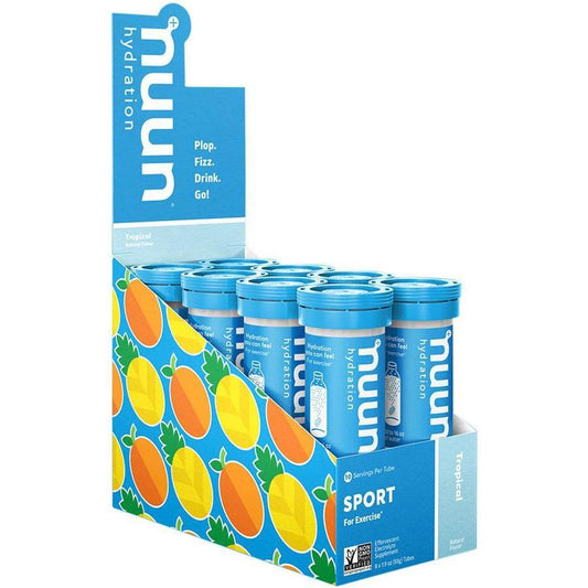 nuun Nuun Sport Hydration Tablets: Tropical Fruit, Box of 8 Tubes