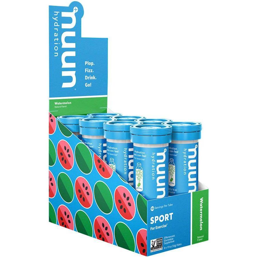 nuun Nuun Sport Hydration Tablets: Watermelon, Box of 8 Tubes