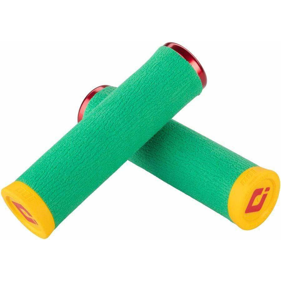 ODI Dread Lock Bike Handlebar Grips - Rasta, Lock-On