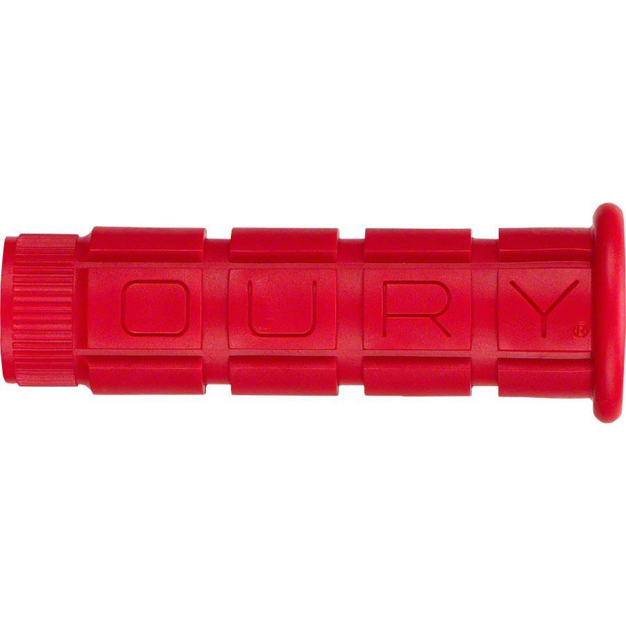 Oury Single Compound Bike Handlebar Grips - Red