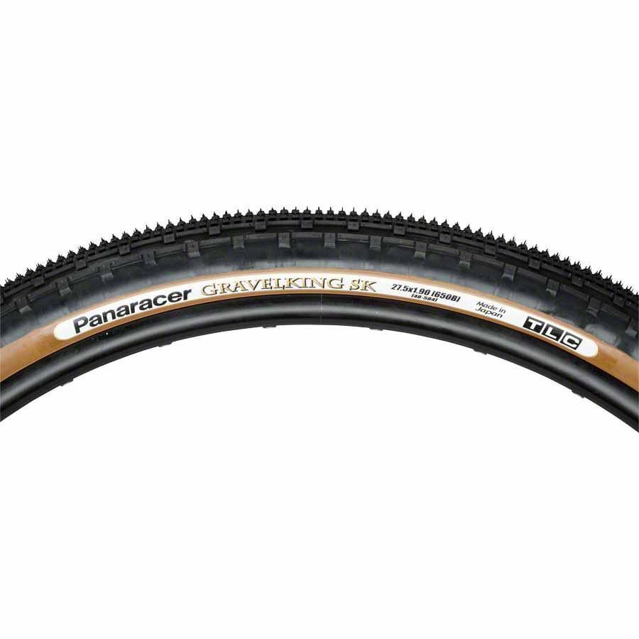 Panaracer GravelKing SK Bike Tire 27.5x1.9 (650B x 48mm) Folding Bead