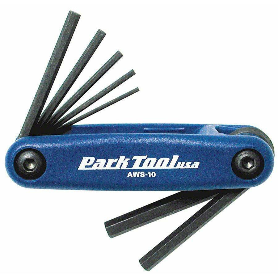 Park Tool AWS-10 Metric Folding Hex Bike Wrench Set