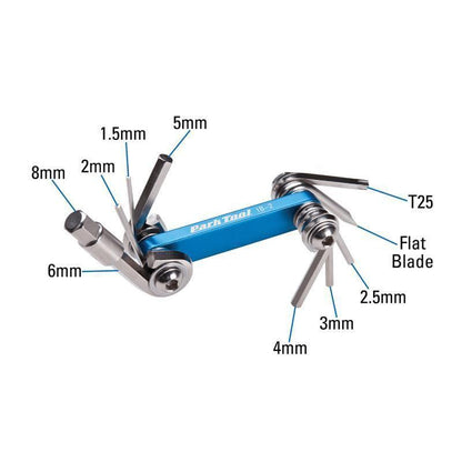 Park Tool IB-2 I-Beam Mini Folding Bike Multi-Tool