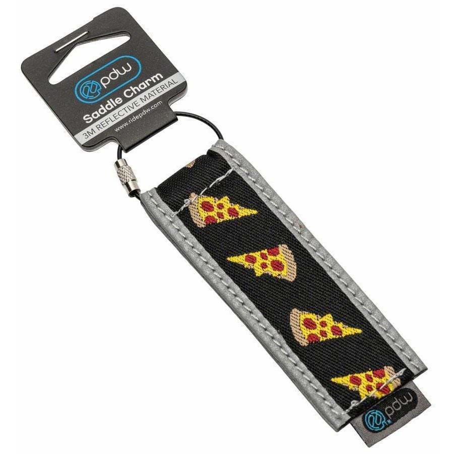 PDW Bike Saddle Charm, Pizza Time Bicycle Warehouse