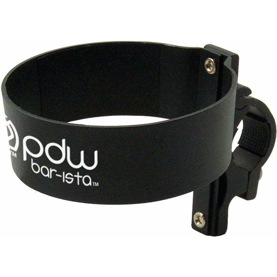 PDW Portland Design Works Barista Cup Holder: fits 22.0-25.4mm handlebars, Black