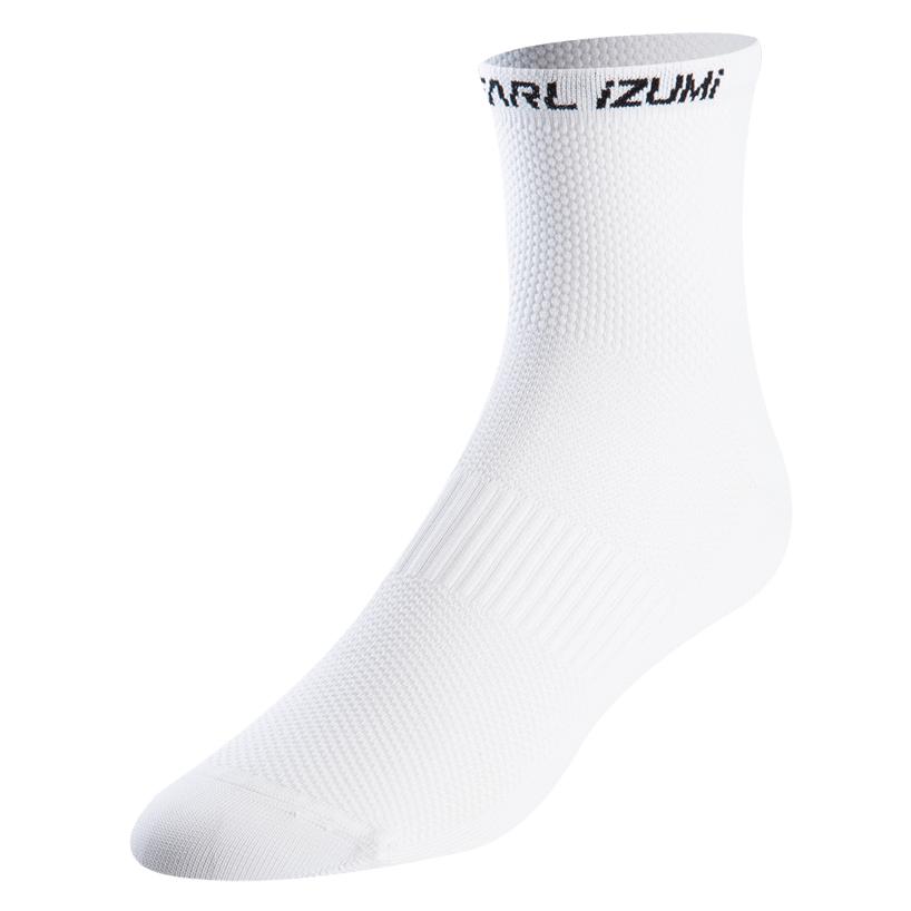 Pearl Izumi Elite Cycling Sock - White