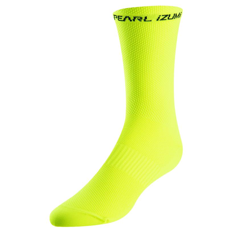 Pearl Izumi Elite Tall Cycling Sock - Yellow
