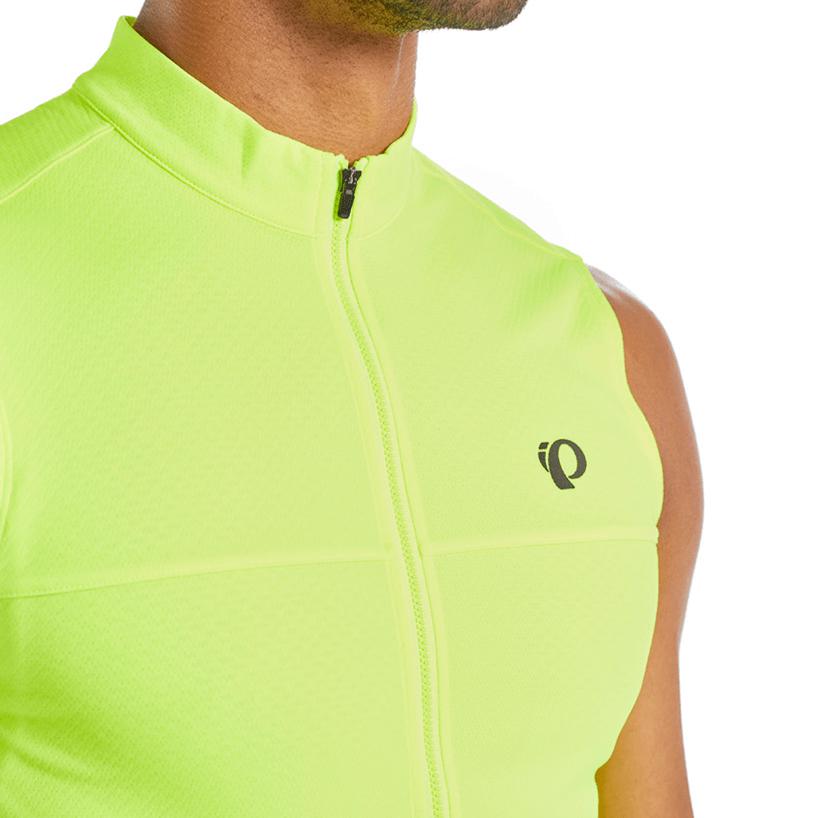 Pearl Izumi Men's QUEST Sleeveless Cycling Jersey - Yellow