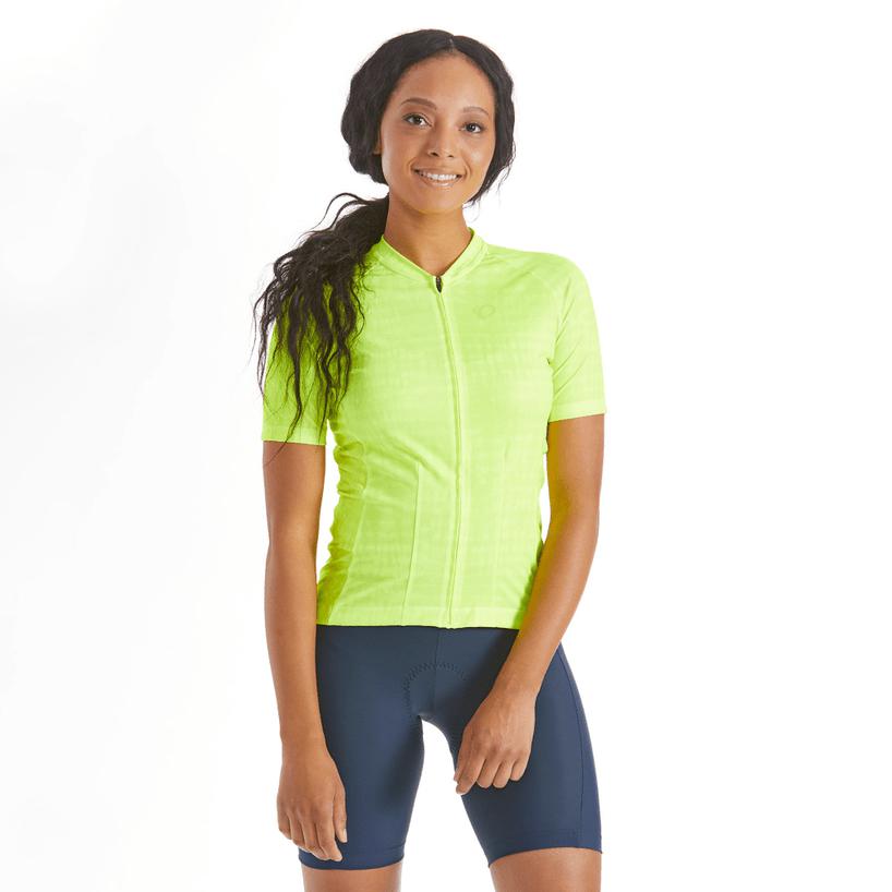 Pearl Izumi Women's Attack Cycling Jersey - Yellow