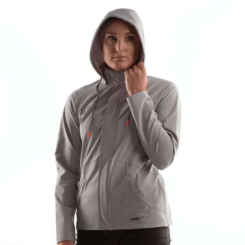 Pearl Izumi Women's Rove Barrier Bike Jacket - Grey
