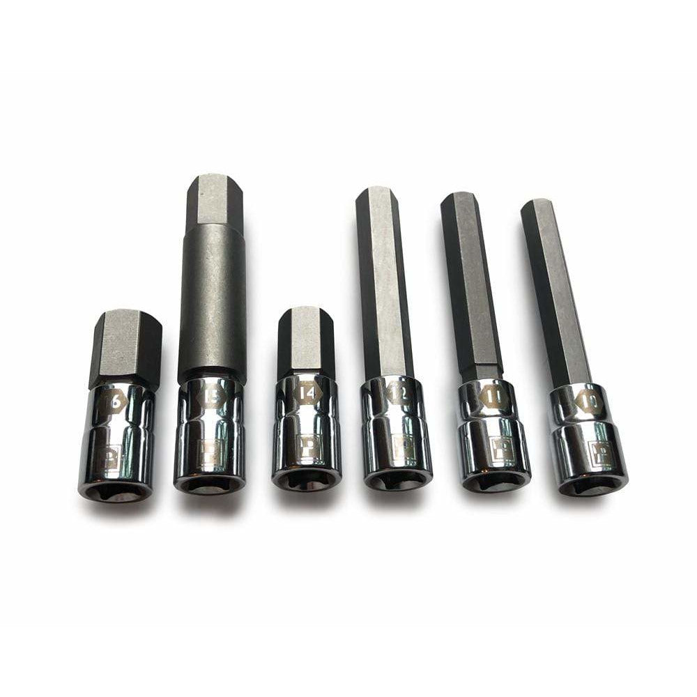 Pedro's Large Bike Hex Bit Set - 6 Piece