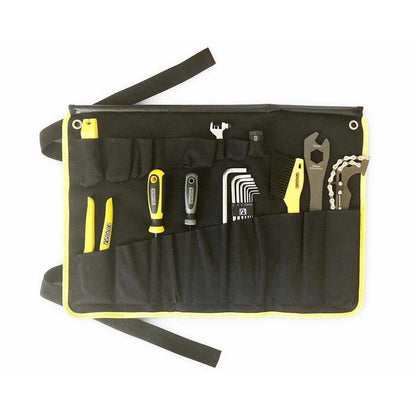 Pedro's Starter Bike Tool Kit 1.1 - Including 19 Tools And Tool Wrap