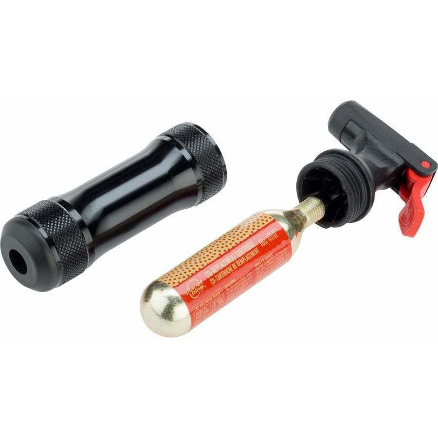 Planet Bike Airship 2.0 Bike Inflator: Includes 16g Threaded Cartridge