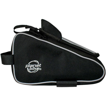Planet Bike Lunch Box Bike Top Tube/Stem Bag - Black