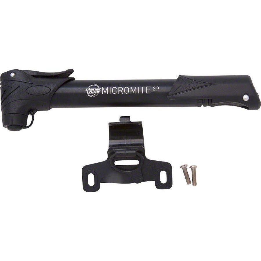 Bike Micro Mite II Dual Stage Mini Bike Frame Pump Bicycle