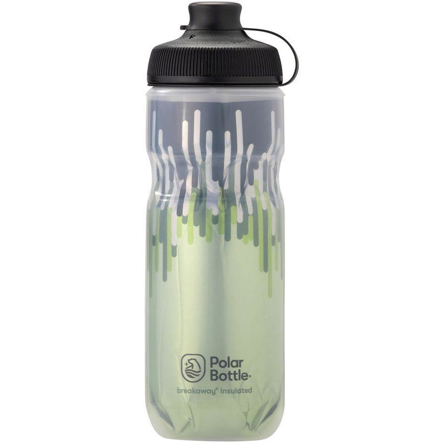 Polar Bottles Breakaway Muck Insulated Zipper Bike Water Bottle - 20oz, Moss/Desert