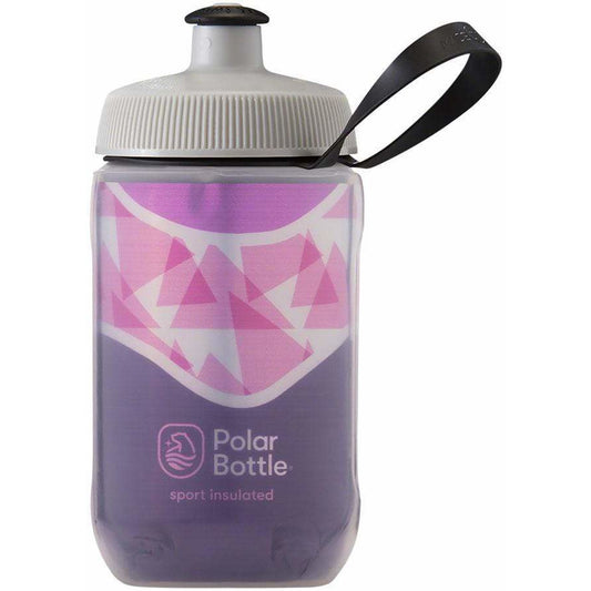 Polar Bottles Kids Insulated Daybreak Bike Water Bottle - 12oz, Plum Purple