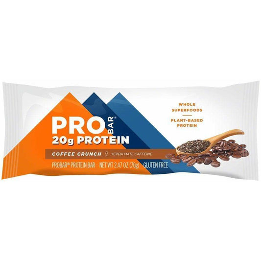 ProBar Protein Bar - Coffee Crunch with Caffeine, Box of 12
