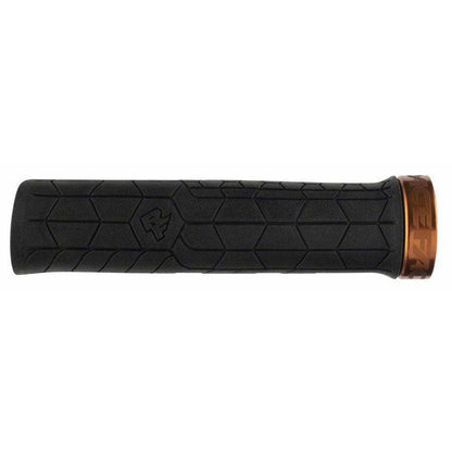 RaceFace Getta Bike Handlebar Grips - Gold, Lock-On, 30mm