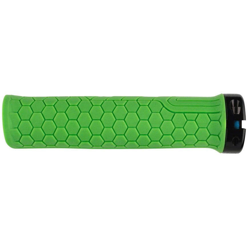 RaceFace Getta Bike Handlebar Grips - Green, Lock-On, 33mm